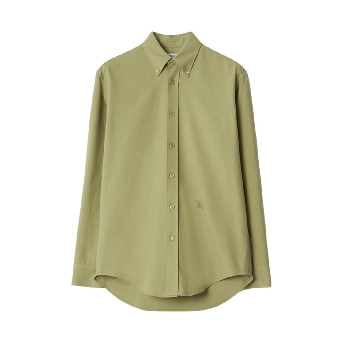 8082303 Burberry Cotton Oxford Shirt Hunter