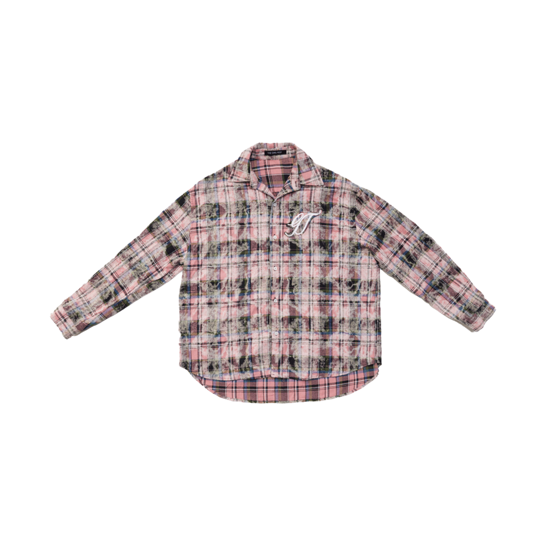 GT24FW03 PI The Greatest Washed Shirt Pink