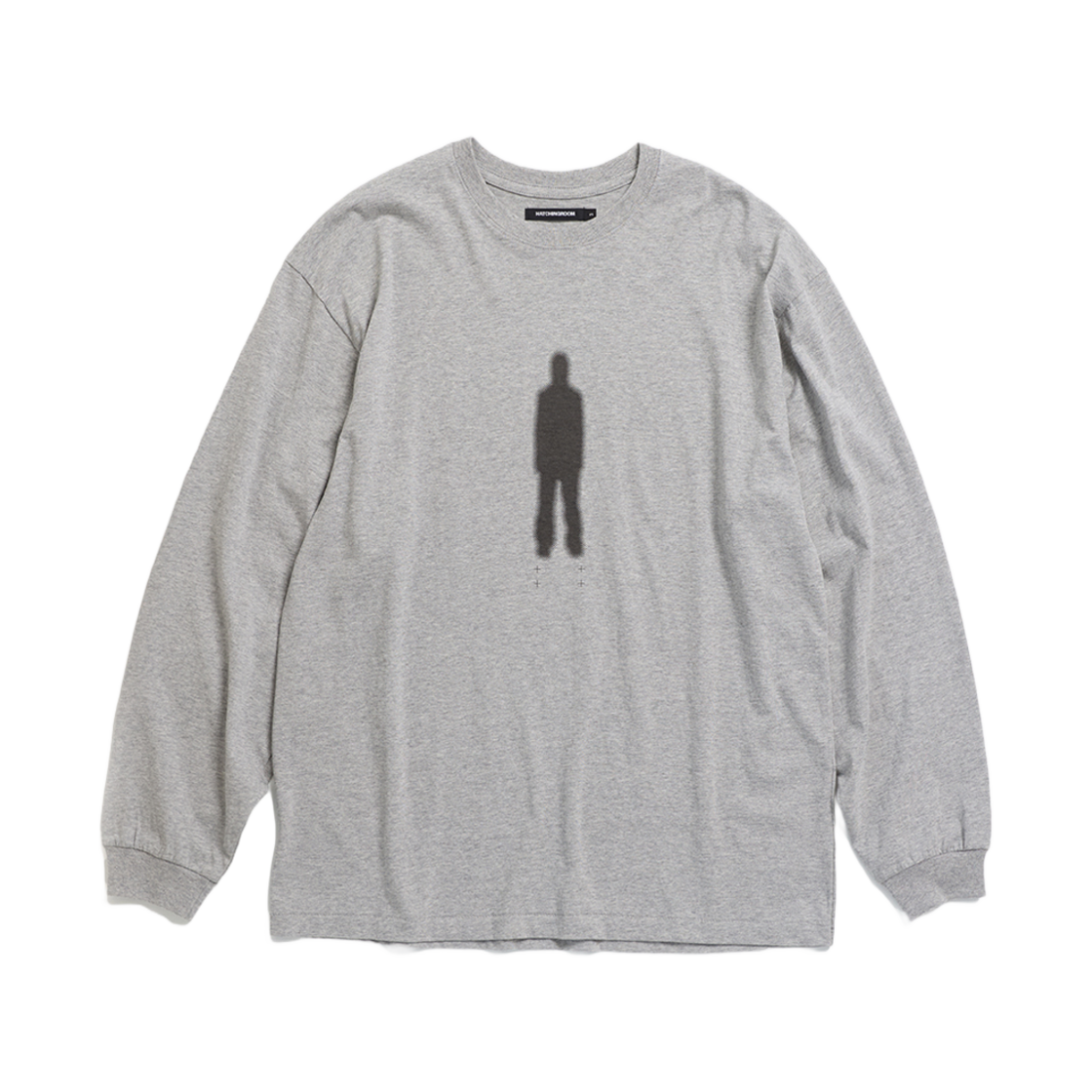 해칭룸 고스트 티셔츠 M.그레이(Hatchingroom Ghost T-Shirt M.Grey)