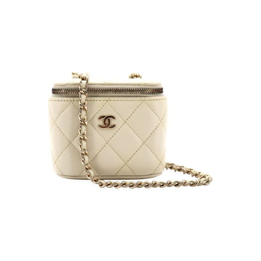 IT9UEKPAOCJD Chanel Vanity Mini Caviar Gold AP1340