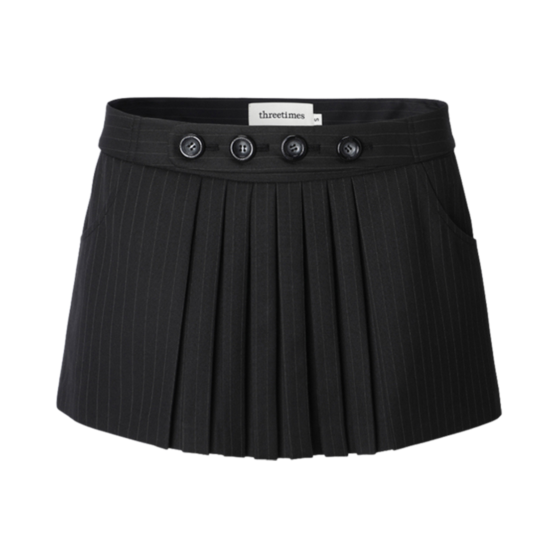 threetimes ♥24ss Cheery skirt/跡付 threetimes】 24SS Cheery skirt /追跡付 (threetimes/スカート