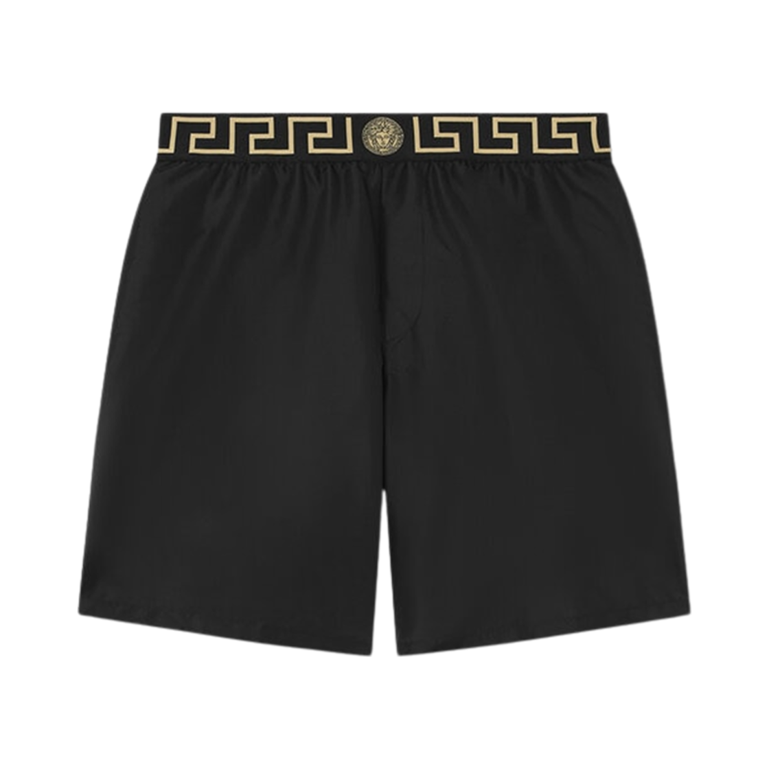 ABU01023-1A11120-A80G Versace Greca Border Board Shorts Black