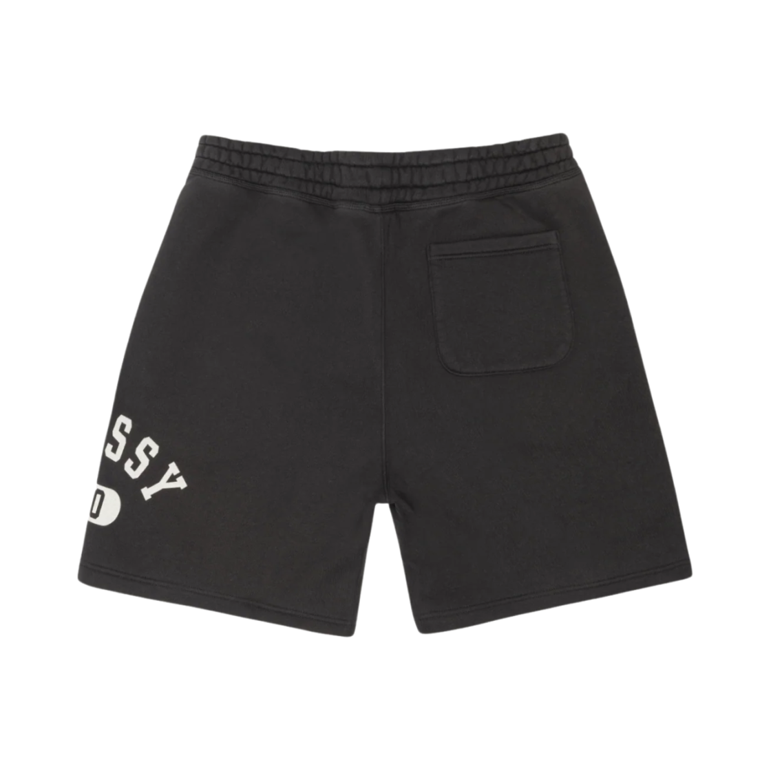 스투시 바시티 플리스 쇼츠 워시드 블랙(Stussy Varsity Fleece Shorts Washed Black) - 2
