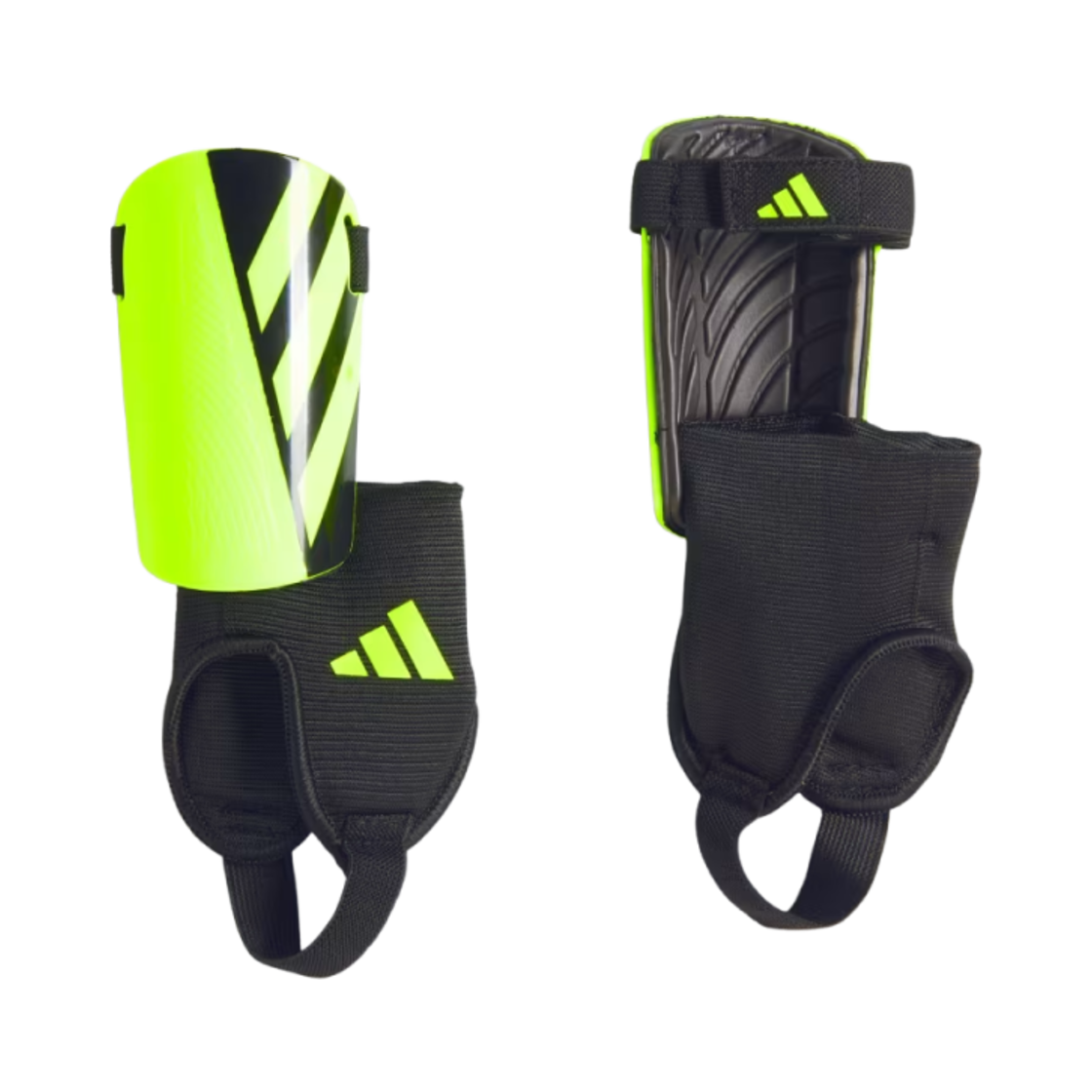 (키즈) 아디다스 티로 매치 신가드 루시드 레몬 블랙((Kids) Adidas Tiro Match Shin Guards Lucid Lemon Black)