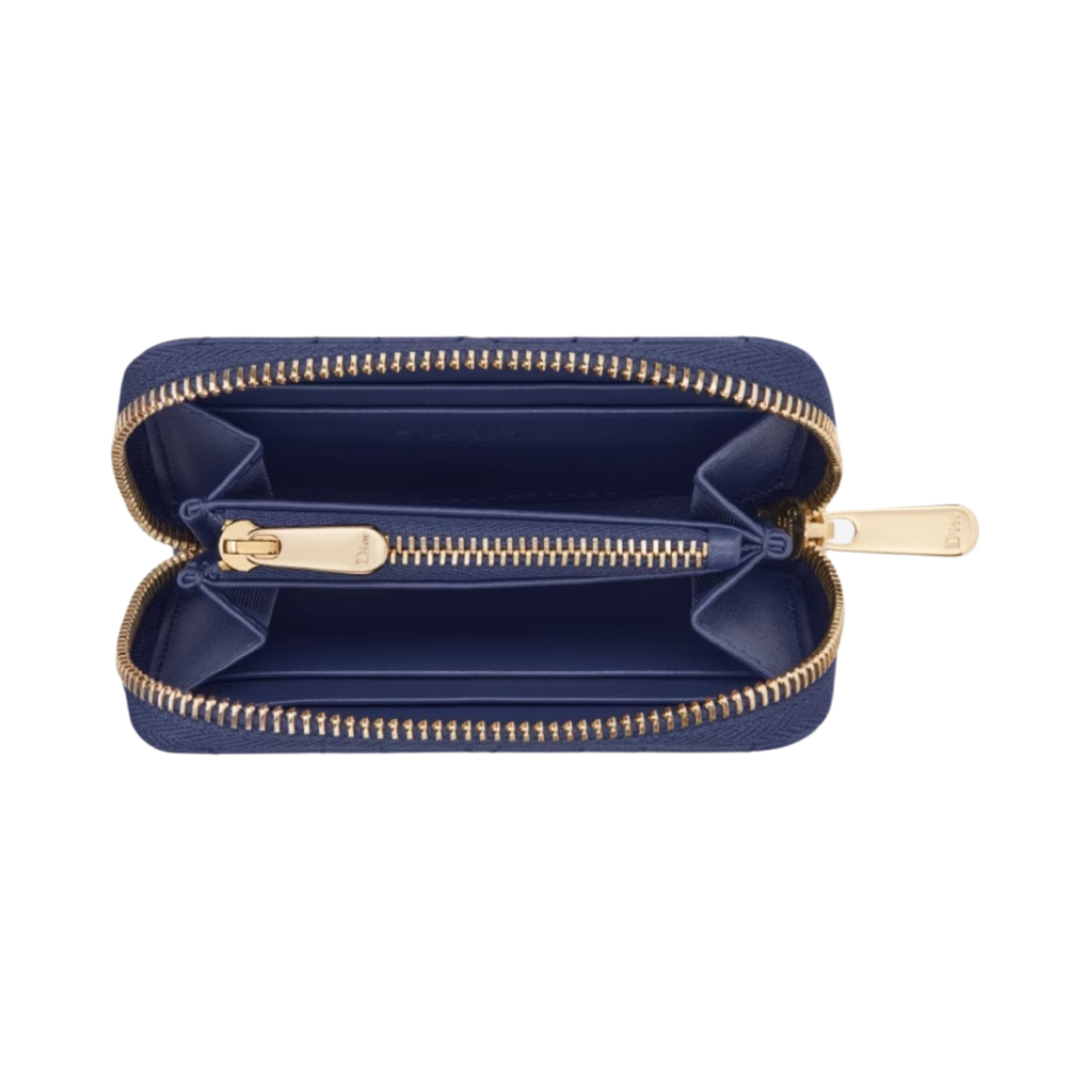디올 스몰 레이디 보야저 코인 지갑 까나쥬 램스킨 로얄 블루(Dior Small Lady Voyageur Coin Purse Cannage Lambskin Royal Blue) - 2