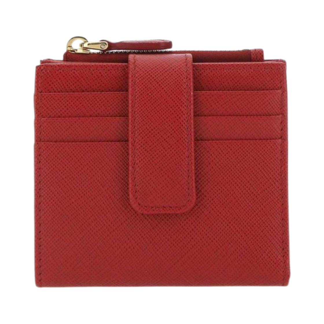 프라다 사피아노 레더 반지갑 파이어리 레드(Prada Small Saffiano Leather Wallet Fiery Red) - 2