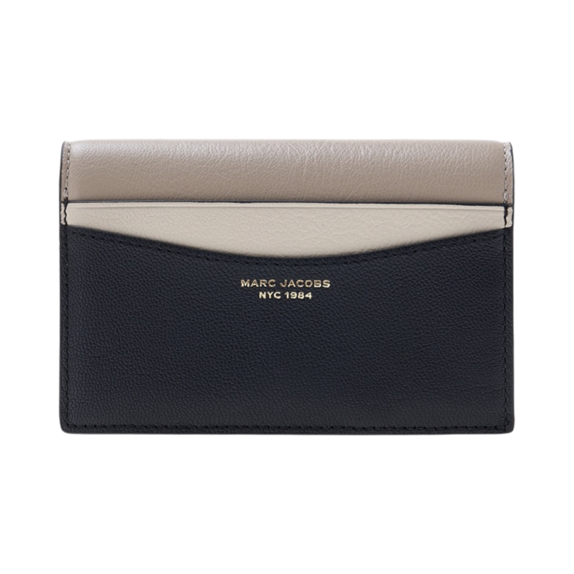 마크 제이콥스 더 슬림 84 컬러블록 반지갑 지갑 블랙(Marc Jacobs The Slim 84 Colorblock Bifold Wallet Black)