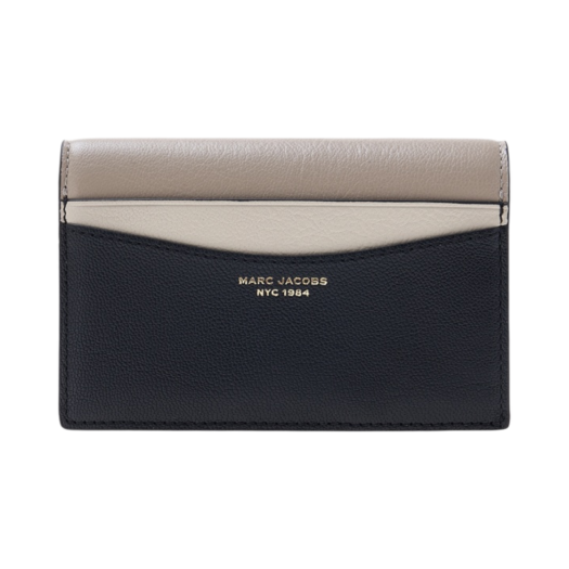 Marc Jacobs The Slim 84 Colorblock Bifold Wallet Black