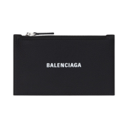 Balenciaga Long Coin and Card Holder Black