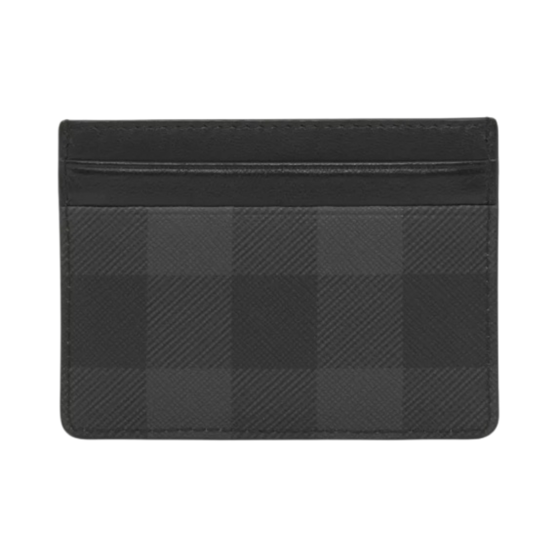 버버리 체크 레더 카드 케이스 차콜(Burberry Check Leather Card Case Charcoal) - 2