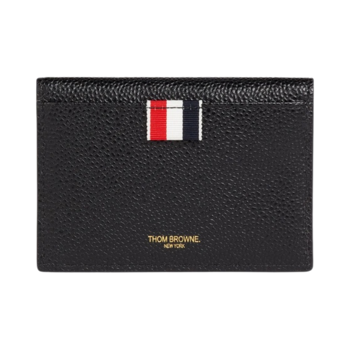 톰브라운 페블 그레인 레더 보우 디테일 엔벨로프 카드 홀더 블랙(Thom Browne Pebble Grain Leather Bow Detail Envelope Card Holder Black) - 2