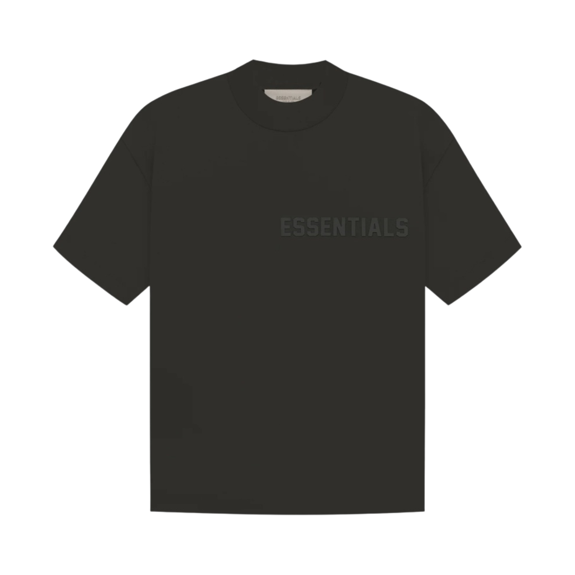 (W) 에센셜 숏슬리브 티셔츠 오프 블랙 - 23SS((W) Essentials SS T-Shirt Off Black - 23SS)