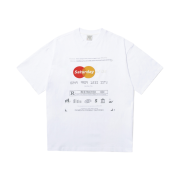 [KREAM 단독] STU Bank Embroidery Printing T-Shirt White