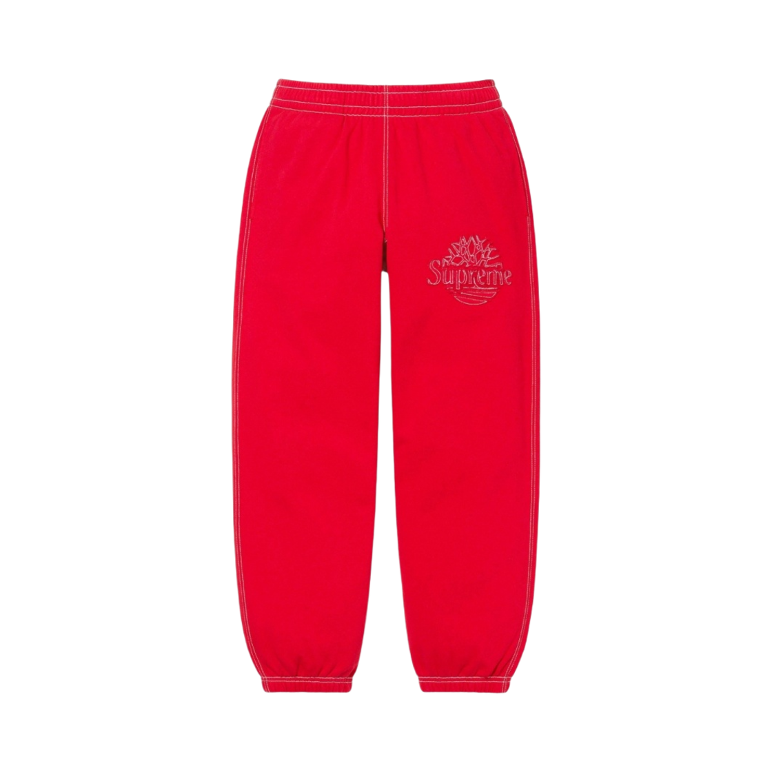 슈프림 x 팀버랜드 스웨트팬츠 레드 - 23SS(Supreme x Timberland Sweatpants Red - 23SS)