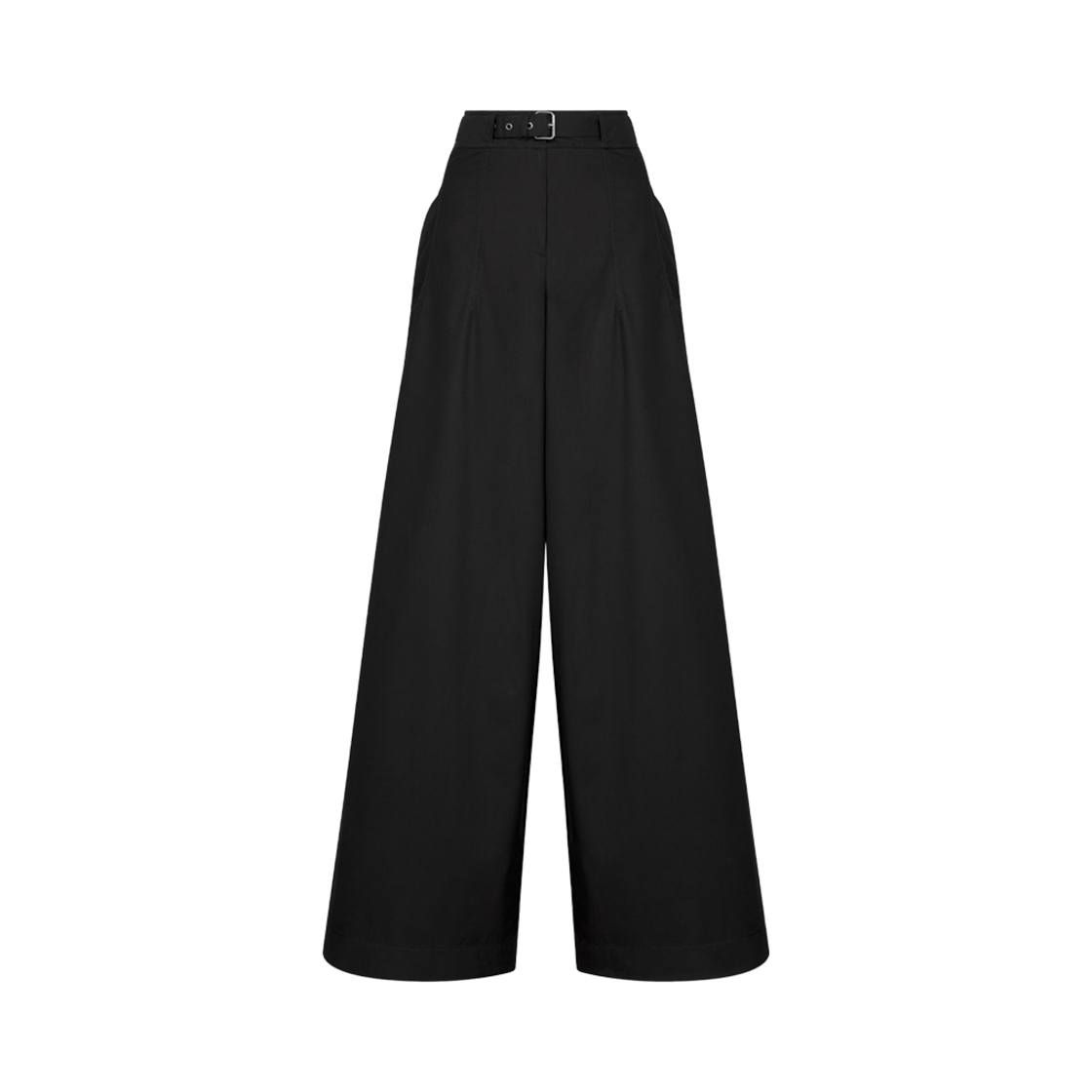 (W) 디올 플레어 팬츠 블랙 개버딘((W) Dior Flared Pants Black Gabardine) - 1