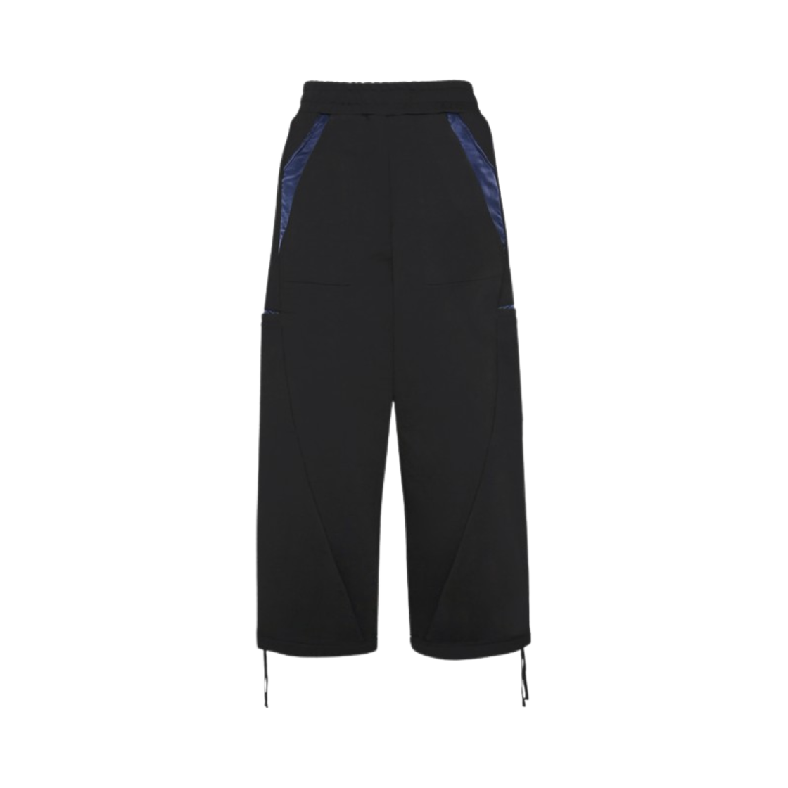 엠제이디 커브드 라인 카고 스웨트 팬츠 블랙(MJD Curved Line Cargo Sweat Pants Black)