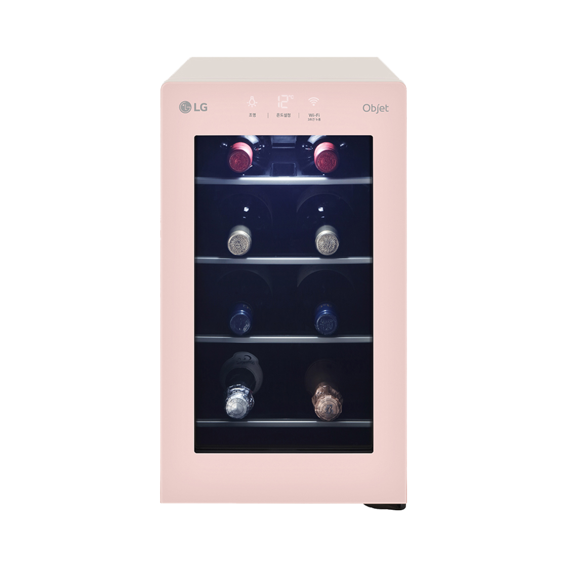 엘지 오브제 컬렉션 와인 셀러 핑크(LG Object Collection Wine Cellar Pink)
