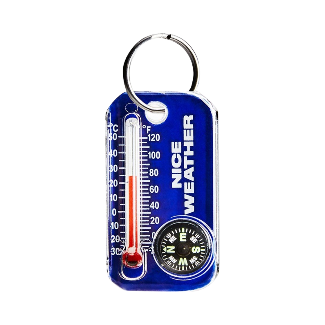 나이스웨더 온도계 키링 블루(Nice Weather Thermometer Keyring Blue)