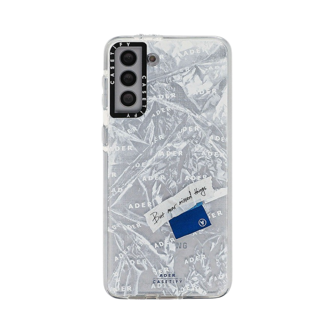 케이스티파이 x 아더에러 플라스틱 임팩트 갤럭시 케이스 클리어(Casetify x Ader Error Plastic Impact Galaxy Case Clear)