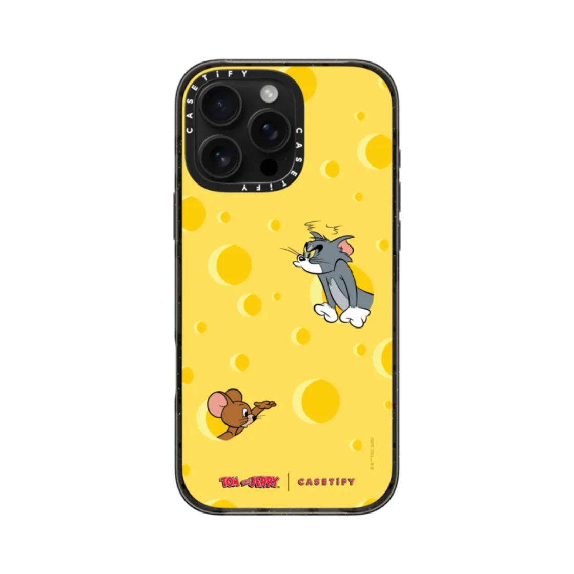 케이스티파이 x 톰과 제리 아이폰 치즈 맥세이프 임팩트 케이스 블랙(Casetify x Tom & Jerry iPhone Cheese Magsafe Impact Case Black) - 2