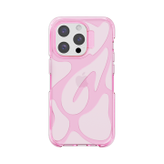 Gragg Web Layers Case - Clear Pink