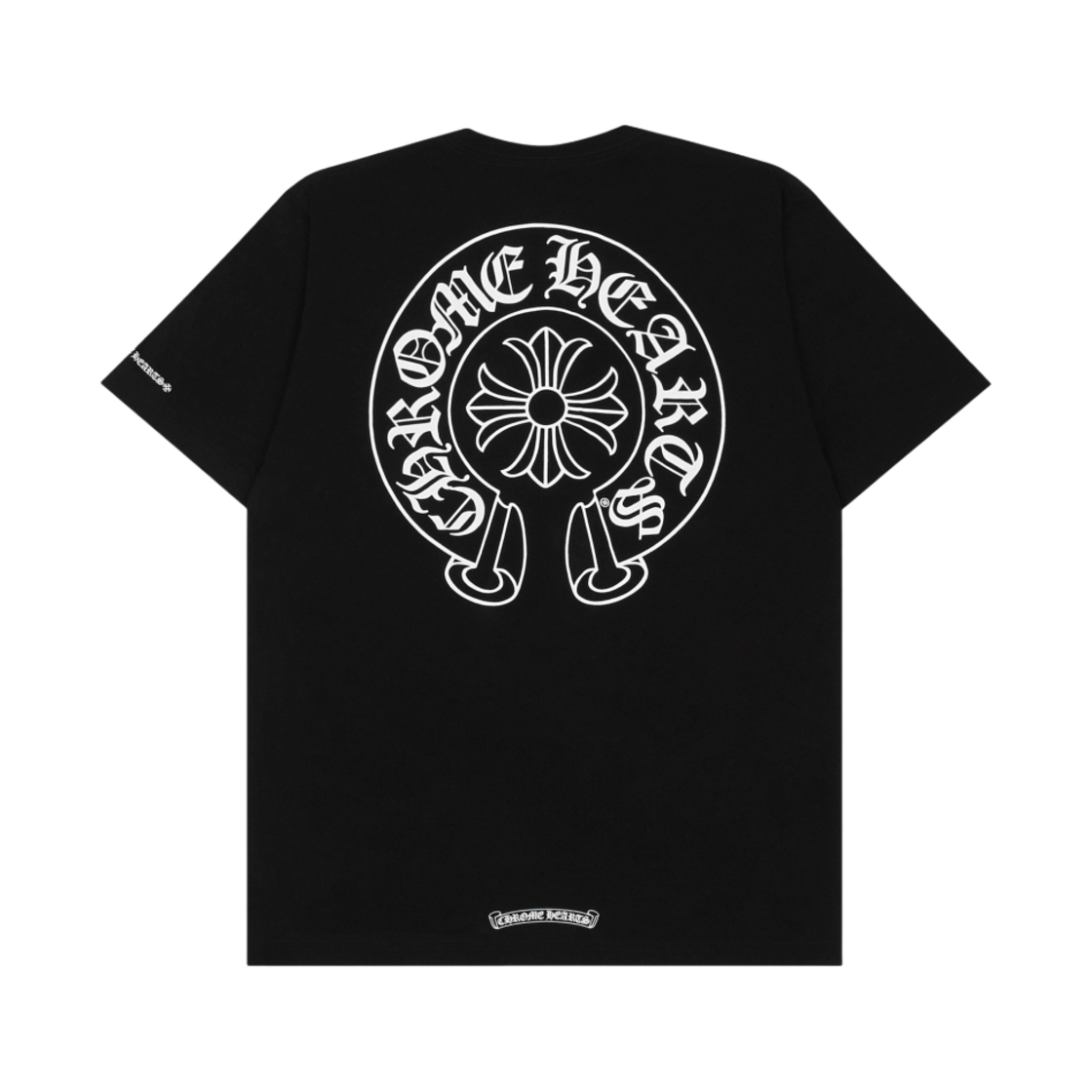 크롬하츠 홀스슈 로고 포켓 티셔츠 블랙(Chrome Hearts Horseshoe Logo Pocket T-Shirt Black)