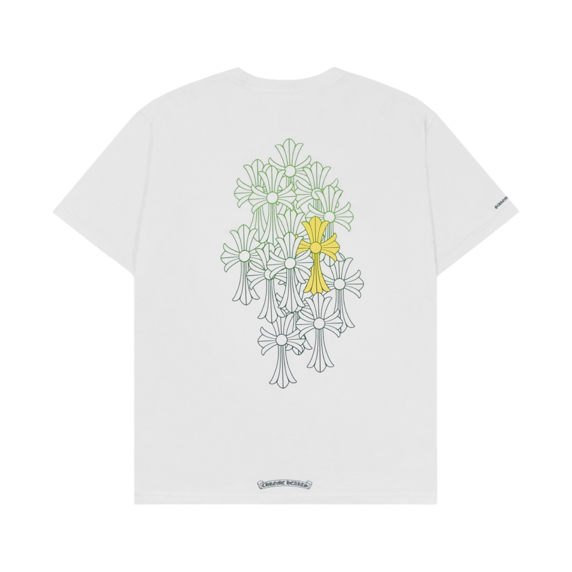 크롬하츠 세메터리 티셔츠 화이트(Chrome Hearts Cemetery T-Shirt White) - 1