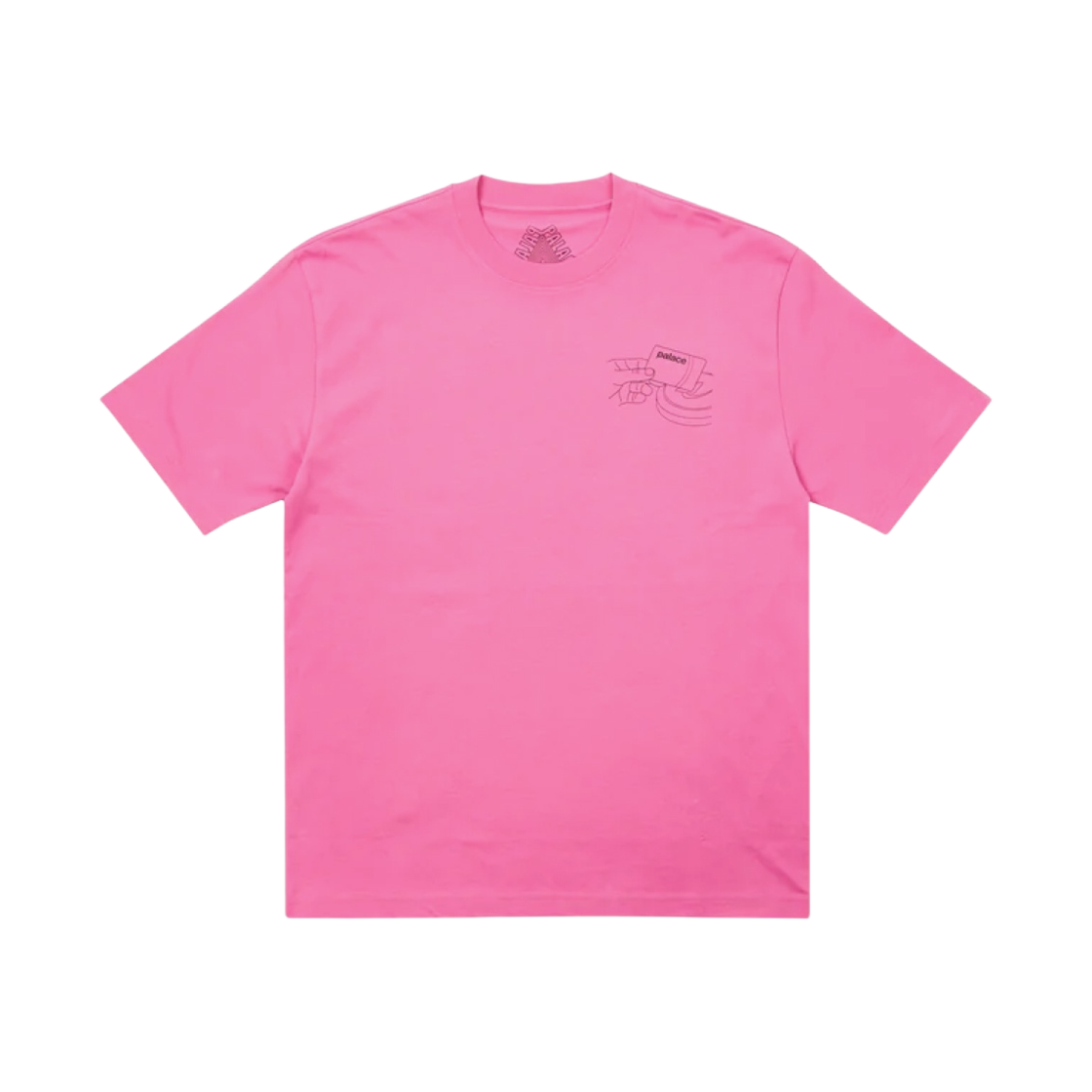 팔라스 백 오브 더 버스 티셔츠 핑크 - 22FW(Palace Back of The Bus T-Shirt Pink - 22FW) - 2