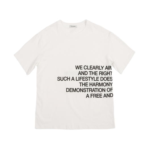SE24STS03WT Surface Edition Freedom T-Shirt Off White