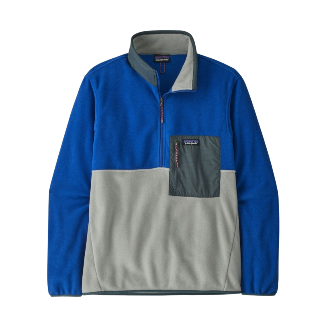 파타고니아 마이크로디니 하프 집 플리스 풀오버 슬릿 그린(Patagonia Microdini Half Zip Fleece Pullover Sleet Green) - 1