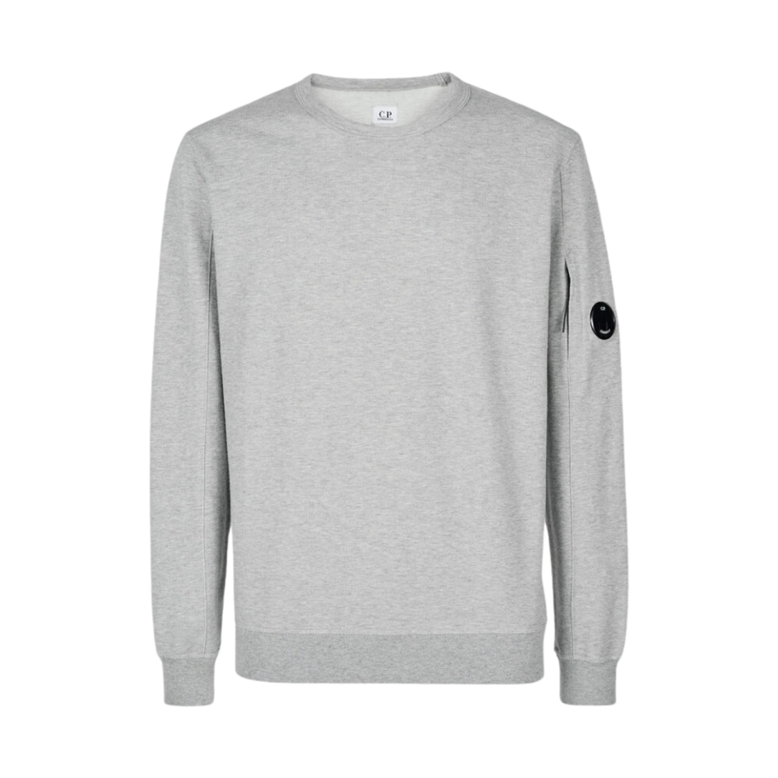 C.P. 컴퍼니 라이트 플리스 스웨트셔츠 그레이 멜란지 - 23SS