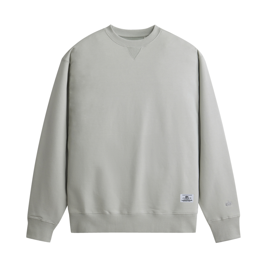 알파 인더스트리 에센셜 프렌치 테리 크루넥 Gen II 라이트 그레이