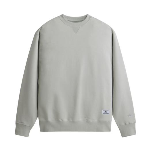 AI25I1000043LIG ALPHA INDUSTRIES Essential French Terry Crewneck Gen Ii Light Gray