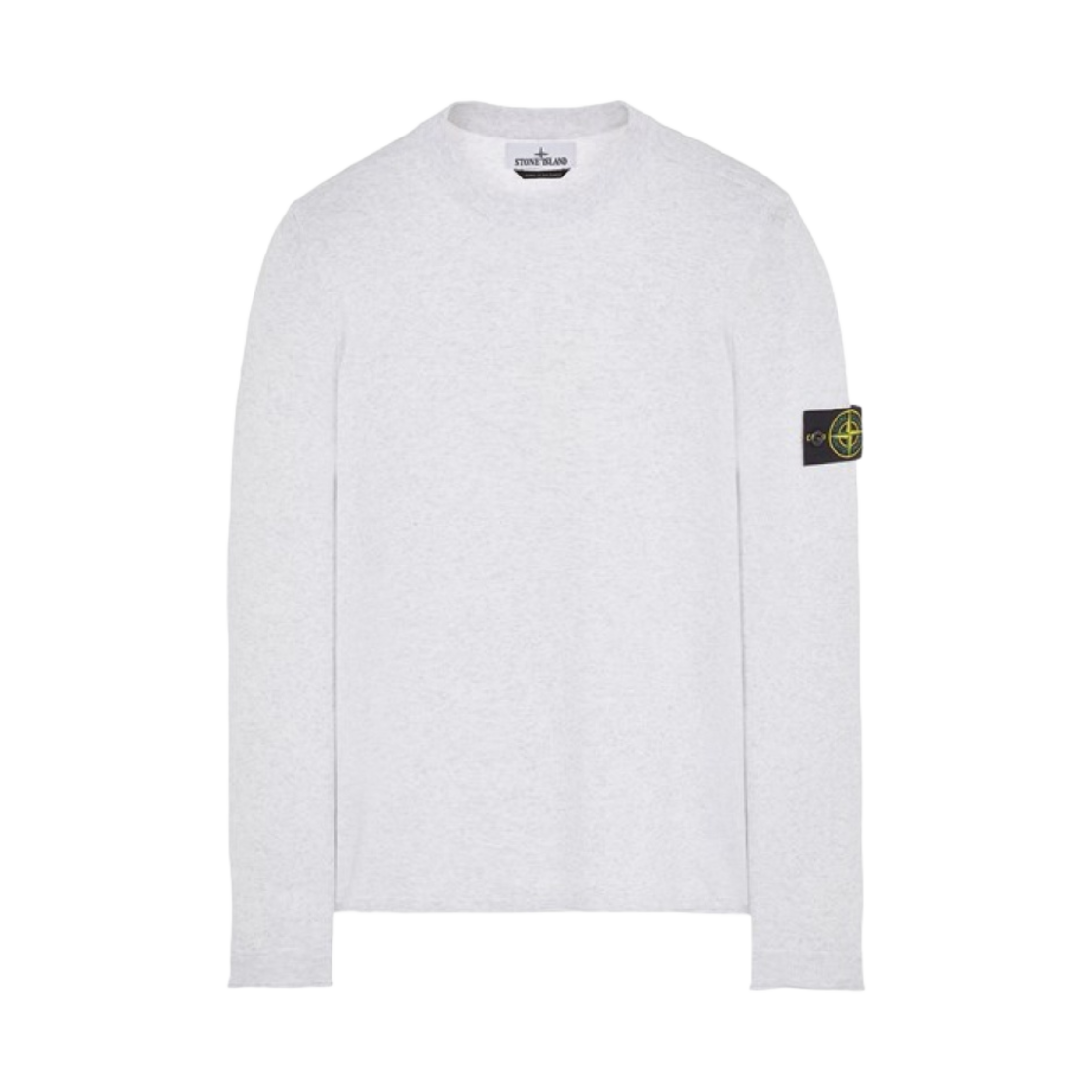스톤 아일랜드 532B9 크루넥 니트탑 멜란지 그레이 - 23SS(Stone Island 532B9 Crewneck Knit Melange Grey - 23SS) - 1