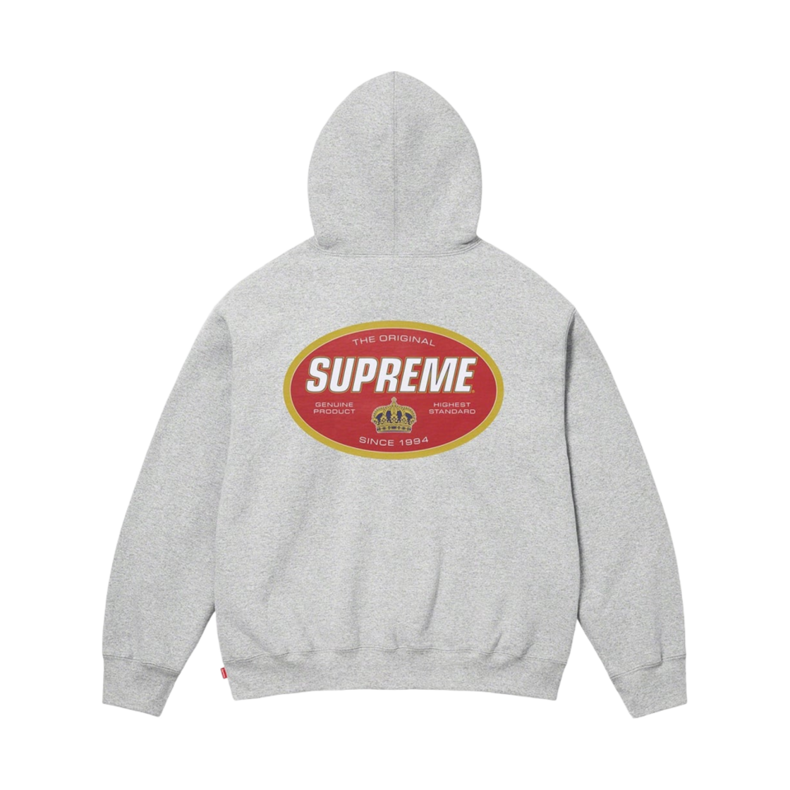 슈프림 크라운 후드 스웨트셔츠 헤더 그레이 - 23FW(Supreme Crown Hooded Sweatshirt Heather Grey - 23FW) - 2
