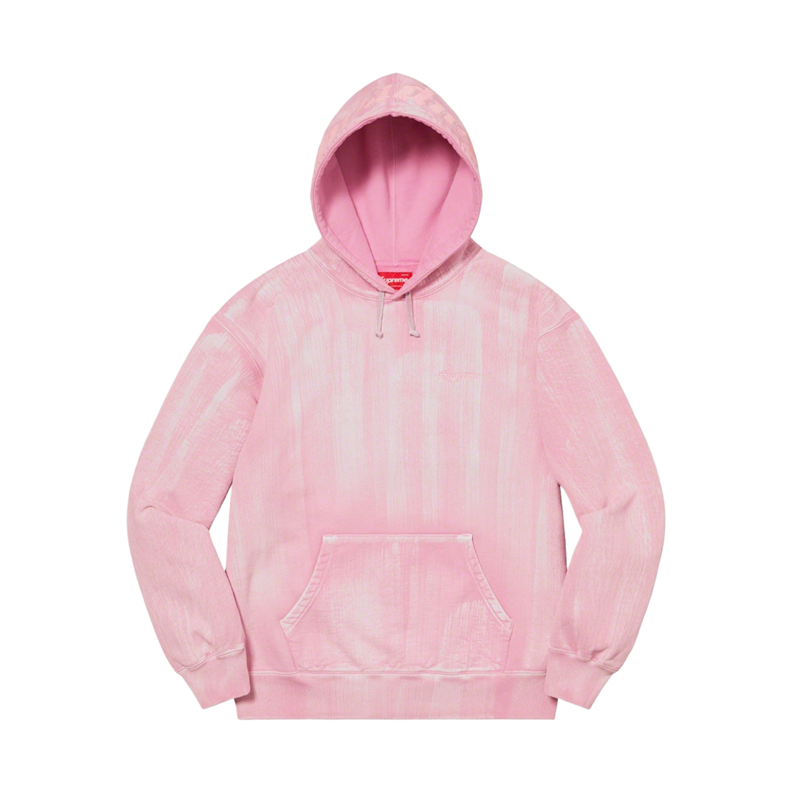 슈프림 브러쉬 스트로크 후드 스웨트셔츠 핑크 - 21SS(Supreme Brush Stroke Hooded Sweatshirt Pink - 21SS) - 1