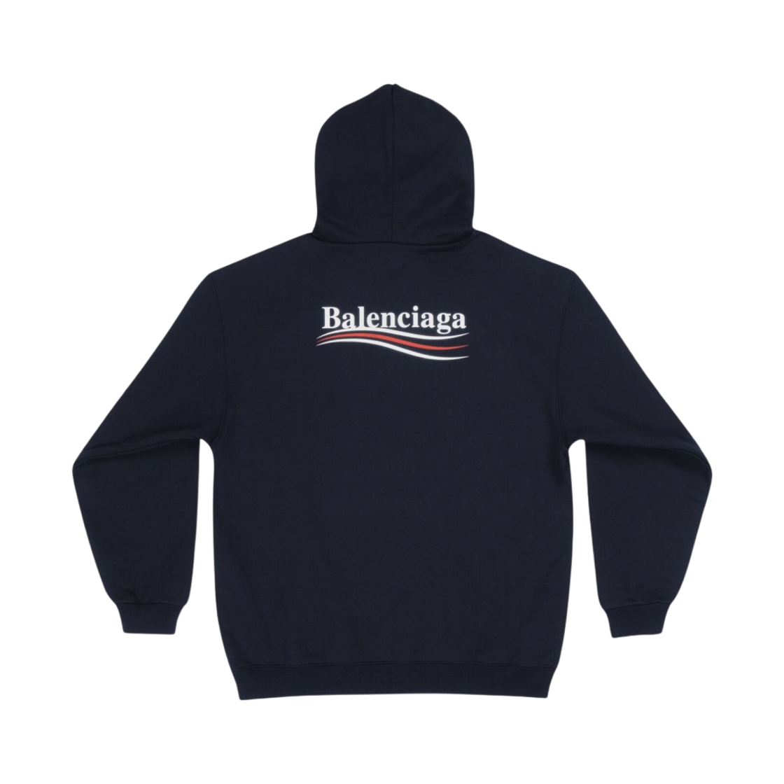 발렌시아가 폴리티컬 캠페인 미디움 핏 후드 블랙(Balenciaga Political Campaign Medium Fit Hoodie Black) - 2