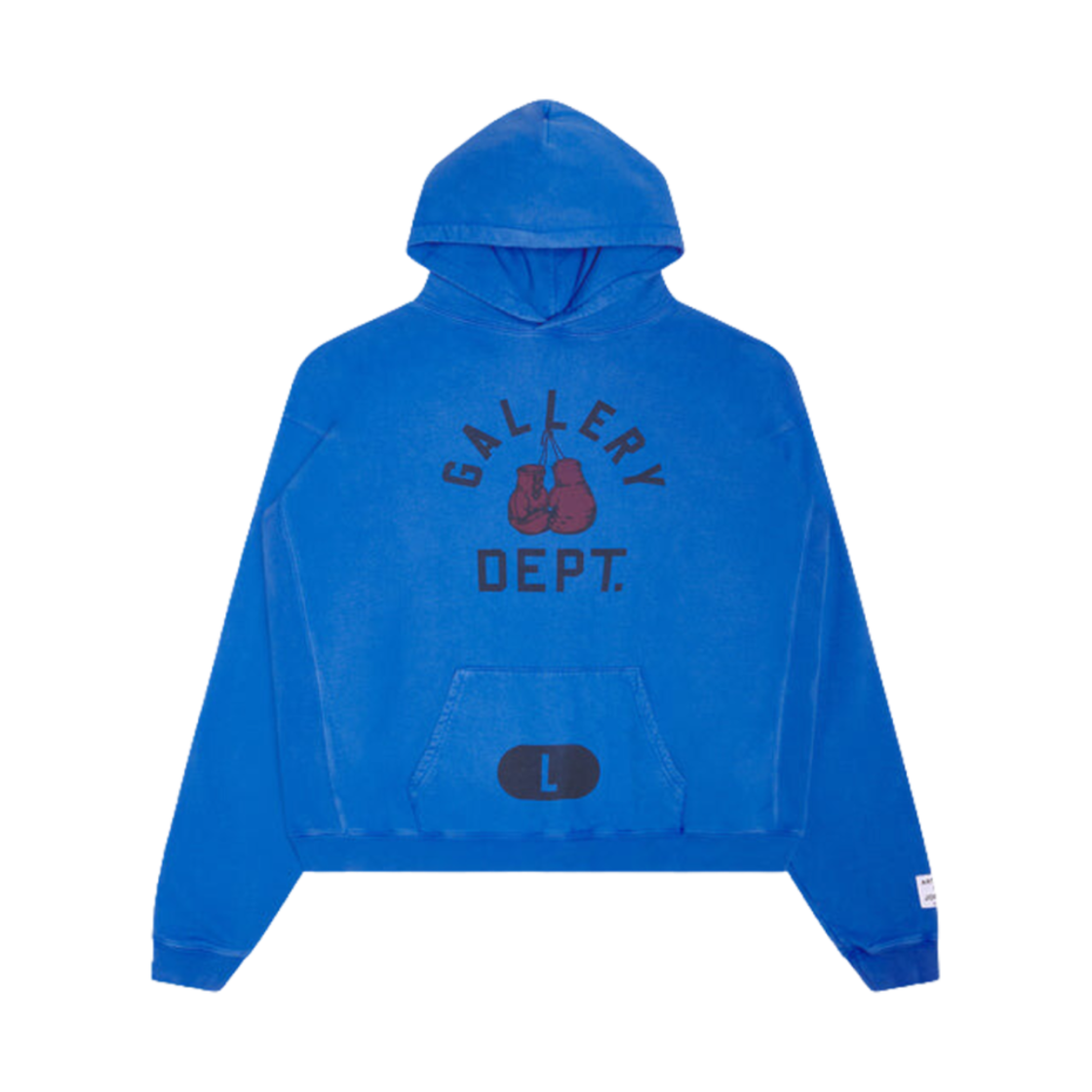 갤러리 디파트먼트 복싱 머치 후드 로얄(Gallery Dept. Boxing Merch Hoodie Royal) - 1