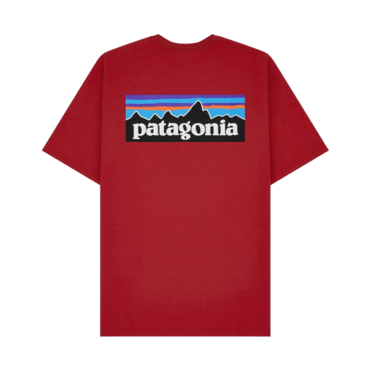 Patagonia P-6 Logo Responsibili-Tee Sumac Red