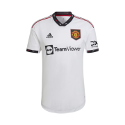 Adidas Manchester United 2022/23 Away Authentic Jersey White - US Sizing (Non Marking Ver.)