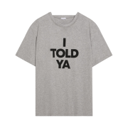 Loewe Rleax Fit T-Shirt Cotton Grey Melange