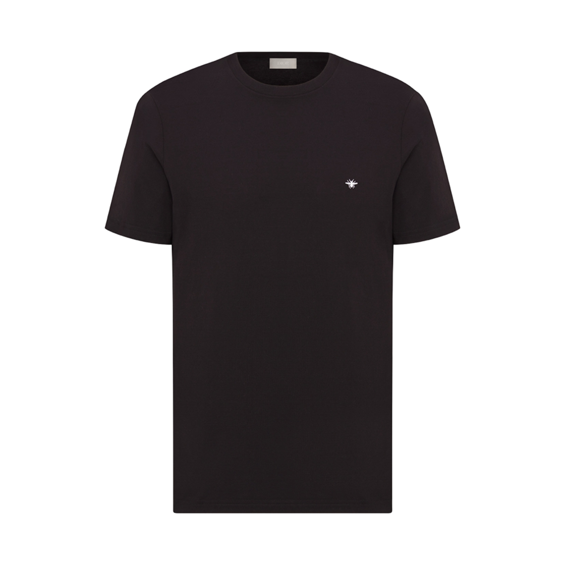 디올 꿀벌 자수 티셔츠 코튼 저지 블랙(Dior T-Shirt with Bee Embroidery Cotton Jersey Black)