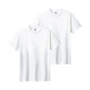Printstar Basic Round T-Shirt White (2Pack)