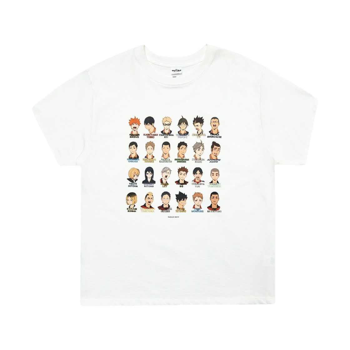 【EERST】ハイキュー!! Standing HF T-shirt [White_Shoyo] EERST】ハイキュー!! Standing HF T-shirt [White_Atsumu