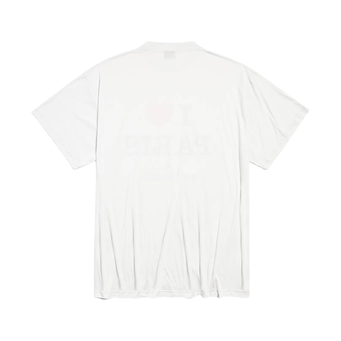 발렌시아가 아이 러브 파리 오버사이즈 티셔츠 화이트(Balenciaga I Love Paris Oversized T-Shirt White) - 2