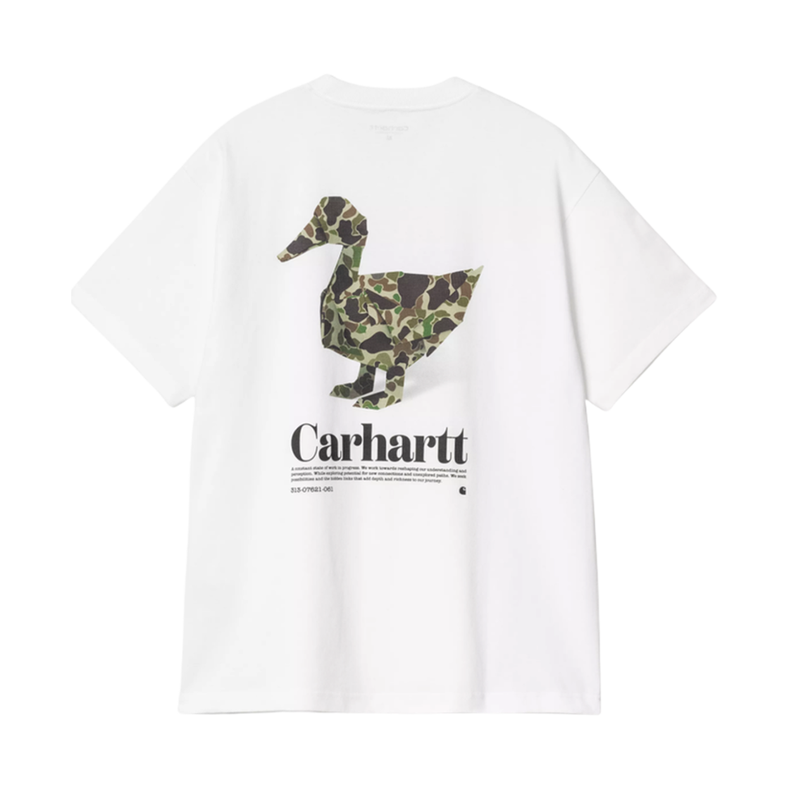 칼하트 WIP 숏슬리브 폴드 덕 티셔츠 화이트(Carhartt WIP S/S Fold Duck T-Shirt White) - 2