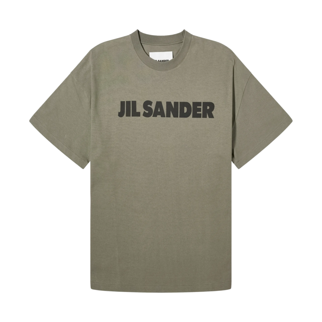 J21GC0001-J20215-312 Jil Sander Logo T-Shirt Thyme Green