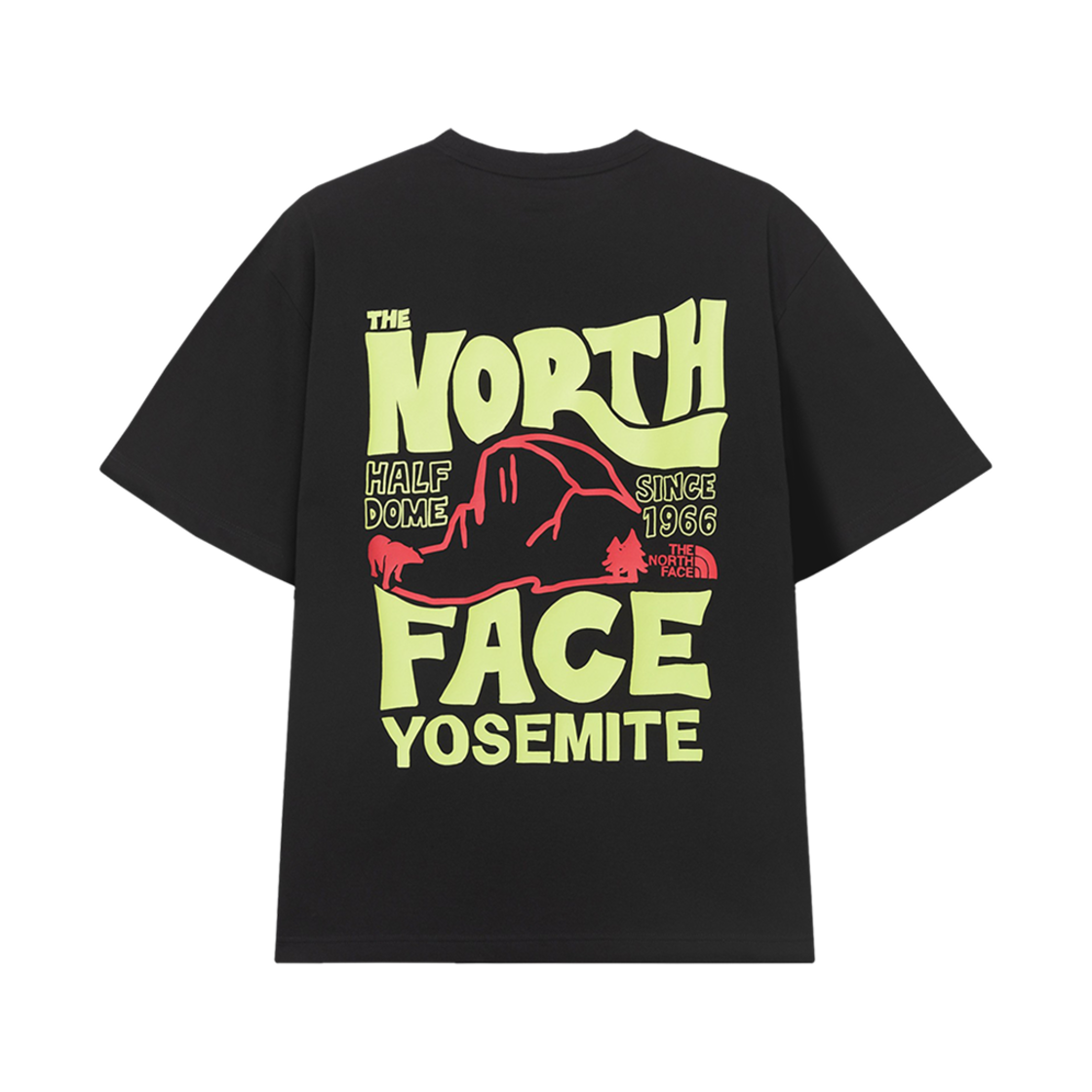 노스페이스 하프 돔 숏슬리브 라운드 티셔츠 블랙 - 25SS(The North Face Half Dome S/S Round T-Shirt Black - 25SS) - 2