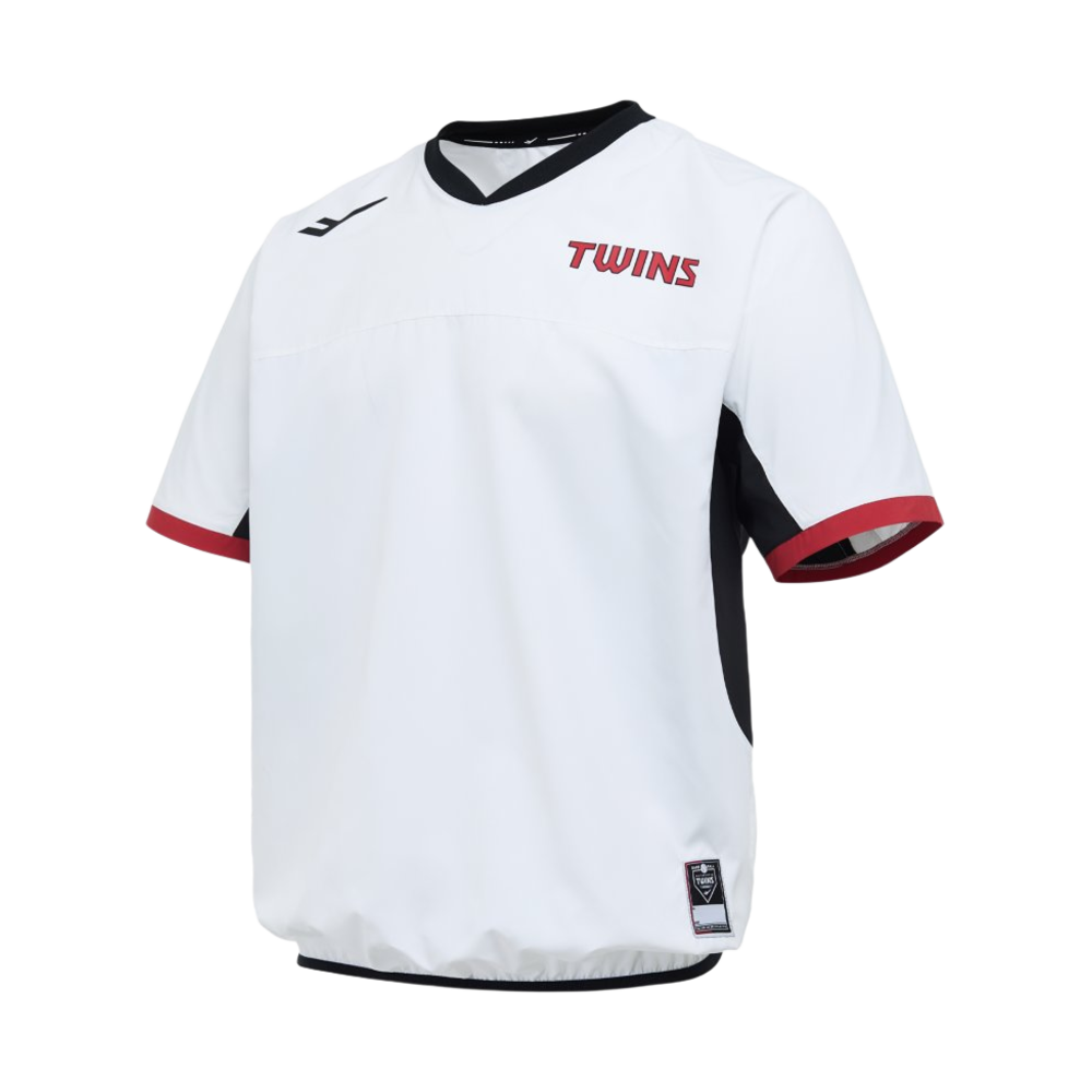 프로-스펙스 X LG트윈스 2025 어센틱 반팔 V넥 바람막이(PRO-SPECS x LG TWINS 2025 Authentic Vneck Windbreak)