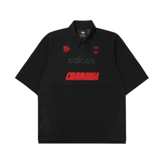 Adidas x Willy Chavarria Polo Shirt Black - US Sizing